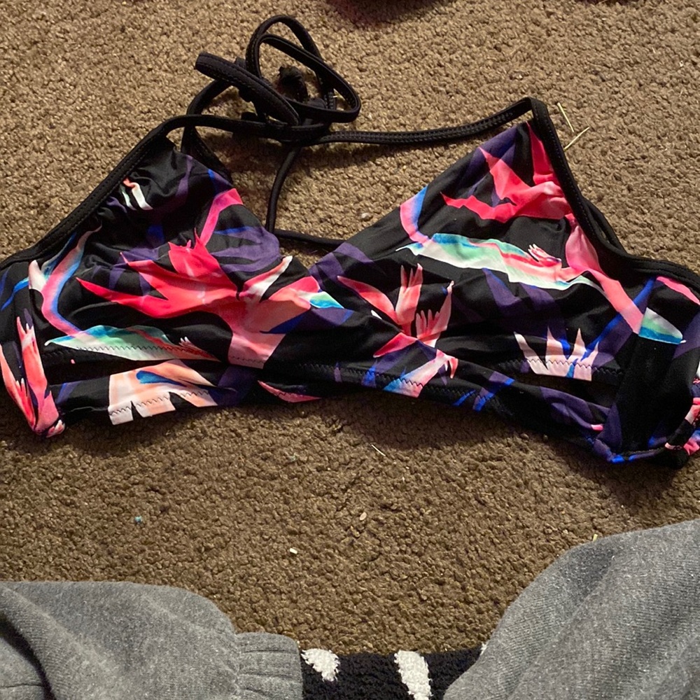 Pink bathing suit